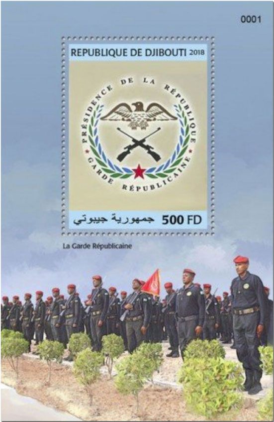 n° 410 - Timbre DJIBOUTI Blocs et feuillets