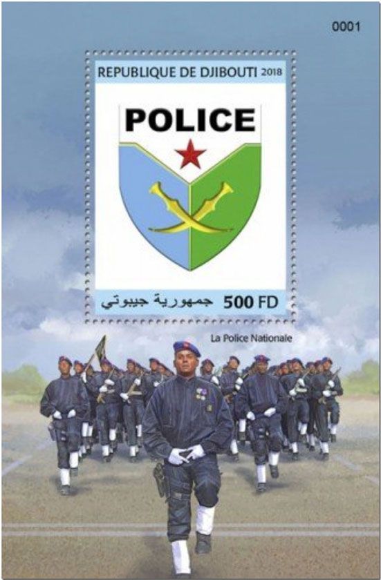 n° 413 - Timbre DJIBOUTI Blocs et feuillets