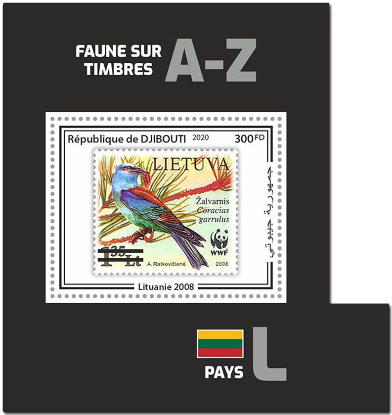 n° 614  - Timbre DJIBOUTI Blocs et feuillets