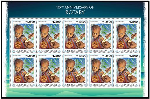 n° F9725/F9728  - Timbre SIERRA LEONE Poste