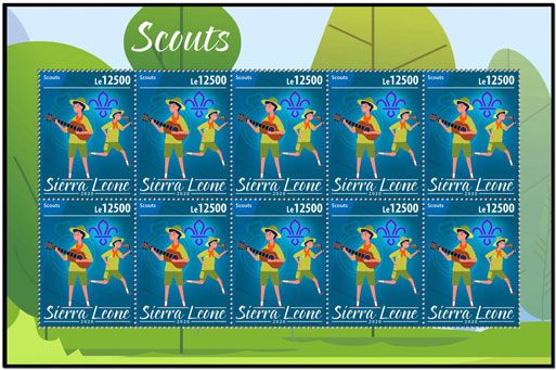 n° F9741/F9744  - Timbre SIERRA LEONE Poste