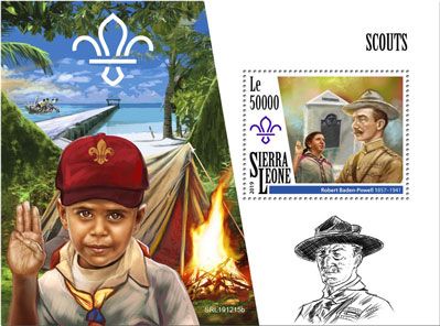 n° 1865 - Timbre SIERRA LEONE Blocs et feuillets