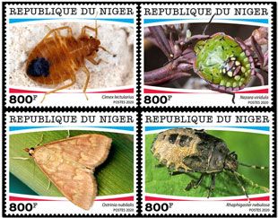 n° F5779/F5782  - Timbre NIGER Poste