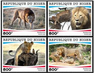 n° F5783/F5786  - Timbre NIGER Poste