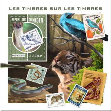 n° 879 - Timbre NIGER Blocs et feuillets