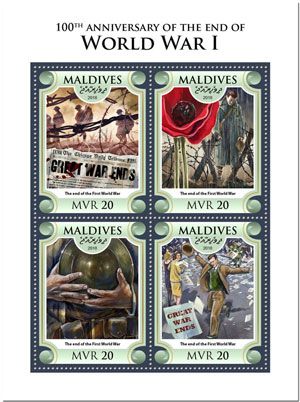 n° 6270/6273 - Timbre MALDIVES Poste