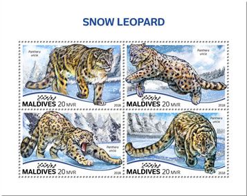 n° 6358/6361 - Timbre MALDIVES Poste