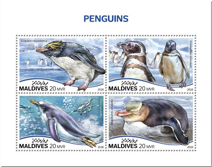 n° 6366/6369 - Timbre MALDIVES Poste