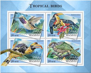 n° 6378/6381 - Timbre MALDIVES Poste