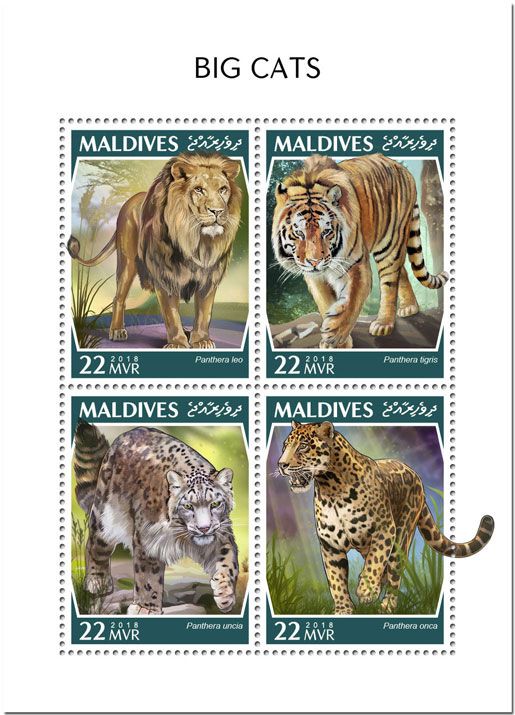 n° 6575/6578 - Timbre MALDIVES Poste