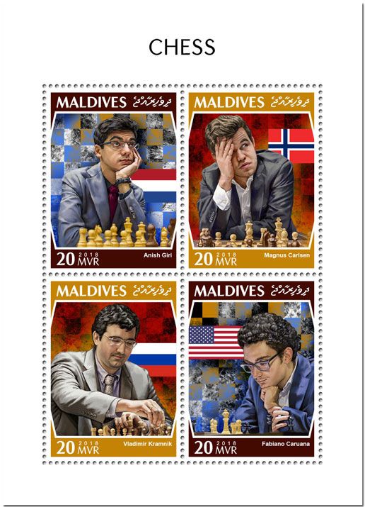 n° 6579/6582 - Timbre MALDIVES Poste