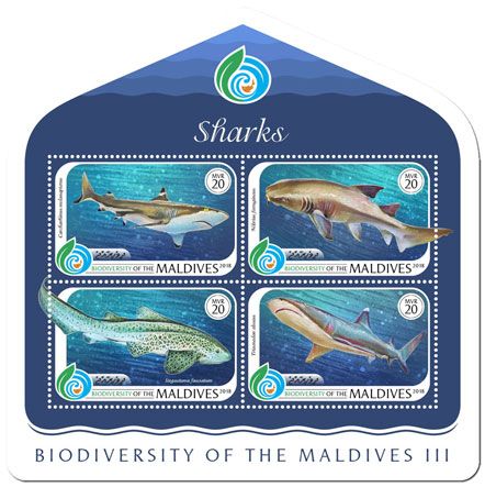 n° 6667/6670 - Timbre MALDIVES Poste