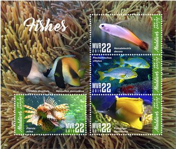 n° 6687/6690 - Timbre MALDIVES Poste