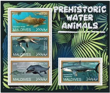 n° 6865/6868 - Timbre MALDIVES Poste