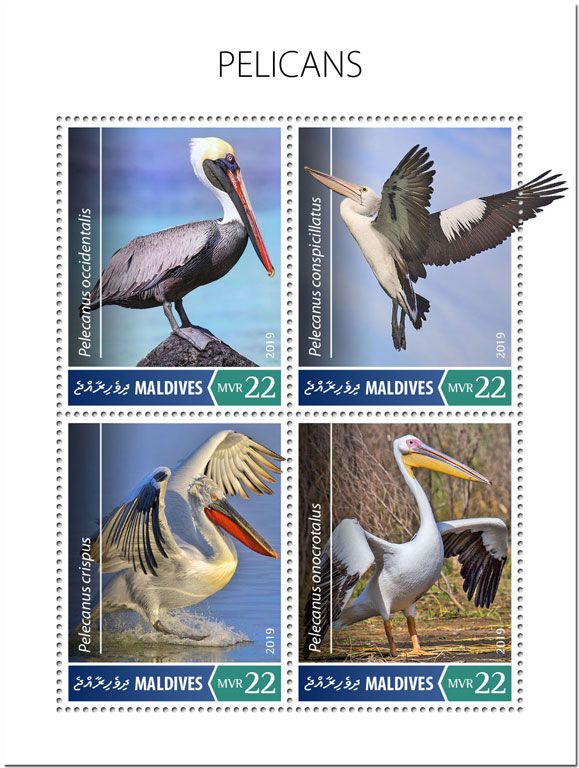 n° 6932/6935 - Timbre MALDIVES Poste