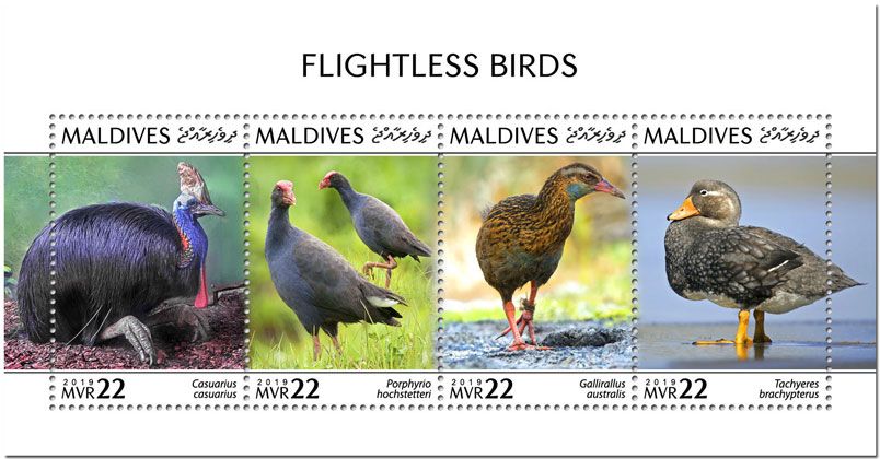 n° 7225/7228  - Timbre MALDIVES Poste