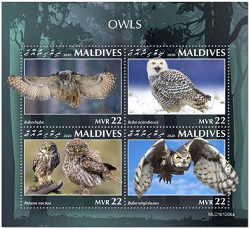 n° 7358/7361  - Timbre MALDIVES Poste