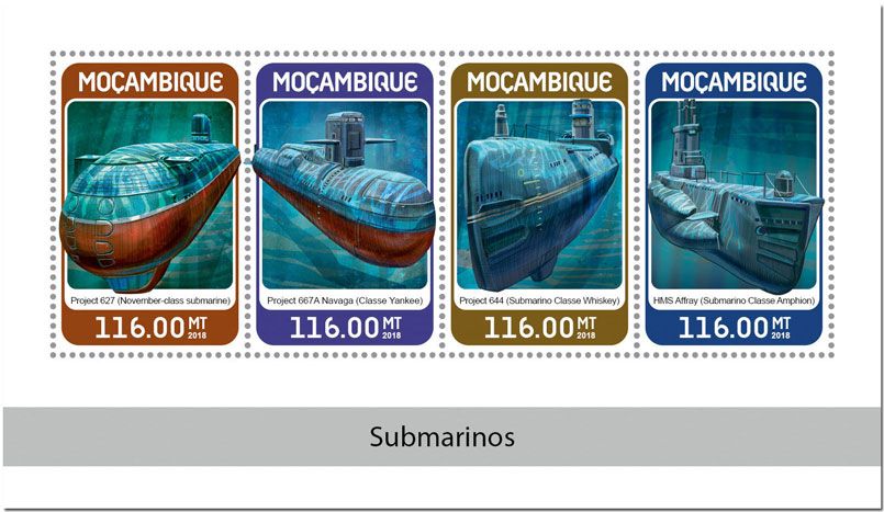 n° 7810/7813 - Timbre MOZAMBIQUE Poste