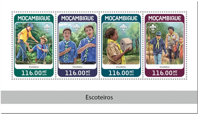 n° 7814/7817 - Timbre MOZAMBIQUE Poste