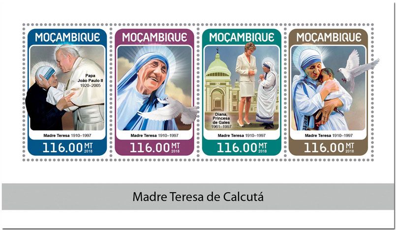 n° 7822/7825 - Timbre MOZAMBIQUE Poste