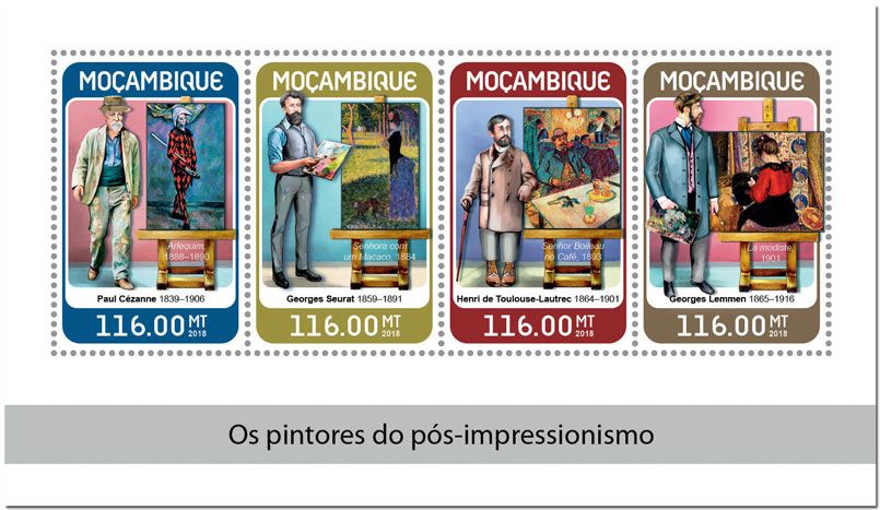 n° 7826/7829 - Timbre MOZAMBIQUE Poste