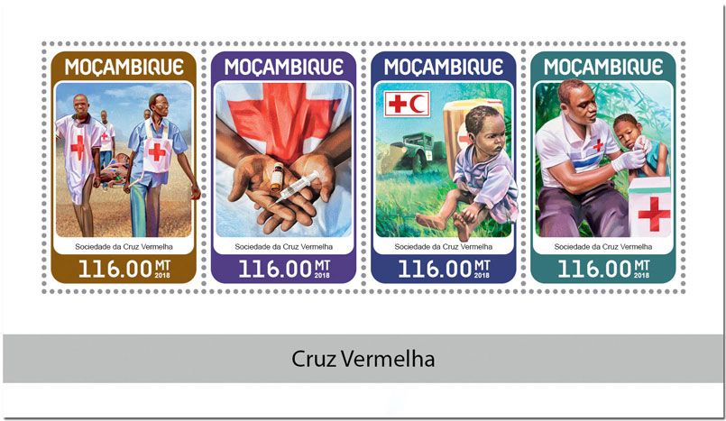 n° 7838/7841 - Timbre MOZAMBIQUE Poste