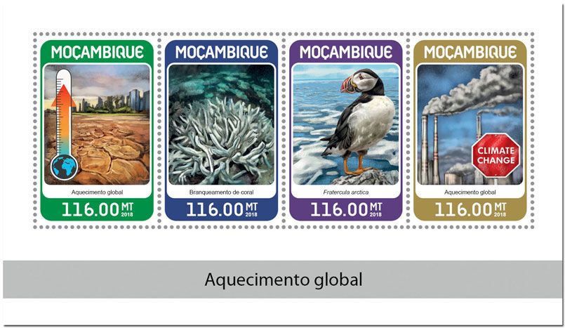 n° 7882/7885 - Timbre MOZAMBIQUE Poste