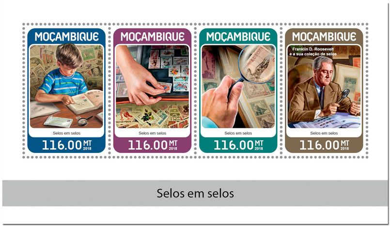 n° 7890/7893 - Timbre MOZAMBIQUE Poste