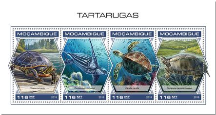 n° 7938/7941 - Timbre MOZAMBIQUE Poste