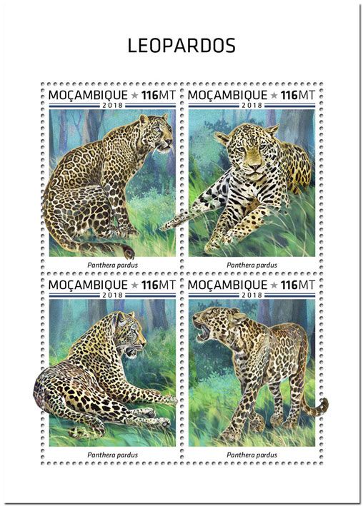 n° 8094/8097 - Timbre MOZAMBIQUE Poste