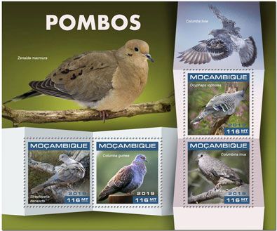 n° 8291/8294 - Timbre MOZAMBIQUE Poste