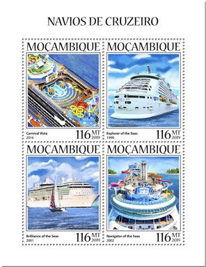 n° 8574/8577 - Timbre MOZAMBIQUE Poste