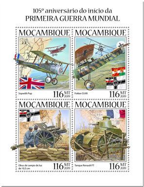 n° 8610/8613 - Timbre MOZAMBIQUE Poste