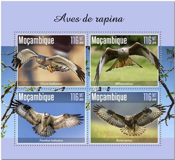 n° 8698/8701 - Timbre MOZAMBIQUE Poste