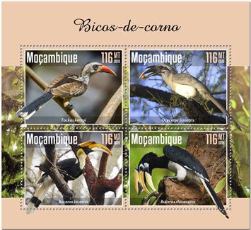 n° 8714/8717 - Timbre MOZAMBIQUE Poste