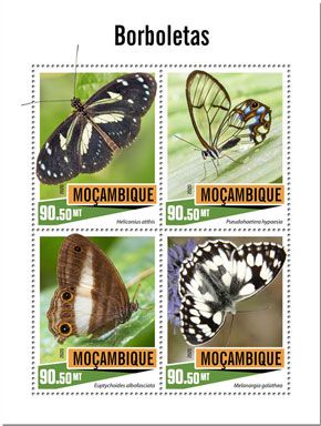 n° 8762/8765  - Timbre MOZAMBIQUE Poste