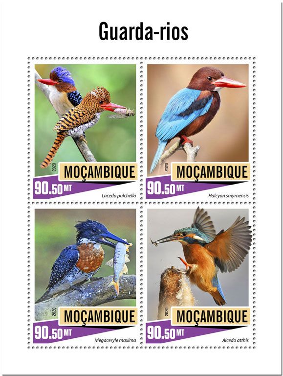 n° 8770/8773  - Timbre MOZAMBIQUE Poste