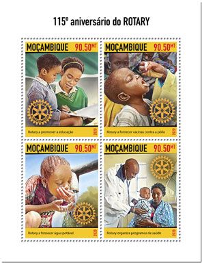 n° 8830/8833  - Timbre MOZAMBIQUE Poste