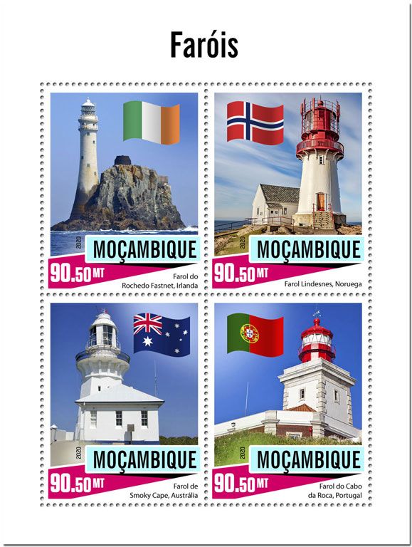 n° 8878/8881  - Timbre MOZAMBIQUE Poste