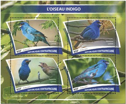 n° 6504/6507 - Timbre CENTRAFRIQUE Poste