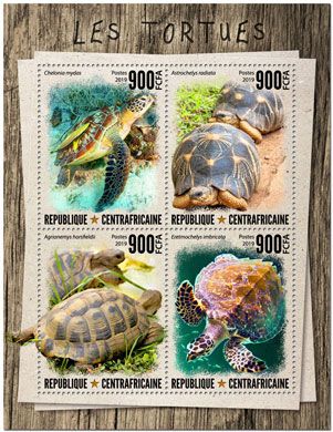 n° 6512/6515 - Timbre CENTRAFRIQUE Poste