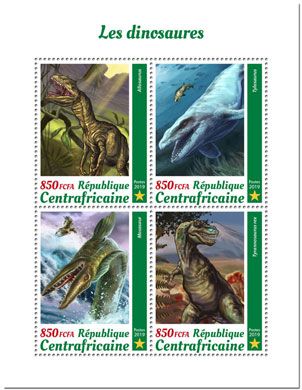 n° 6516/6519 - Timbre CENTRAFRIQUE Poste