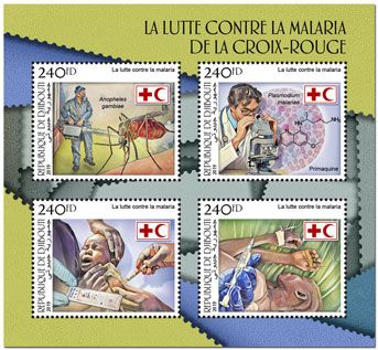 n° 2406/2409 - Timbre DJIBOUTI Poste