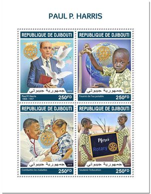 n° 2741/2744 - Timbre DJIBOUTI Poste