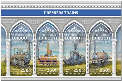 n° 2821/2824 - Timbre DJIBOUTI Poste