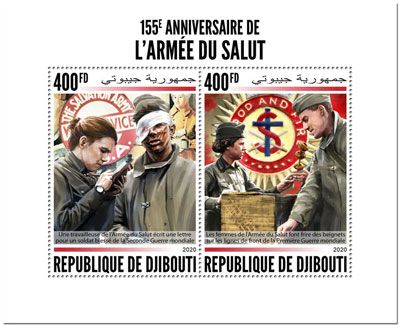 n° 3011/3012  - Timbre DJIBOUTI Poste