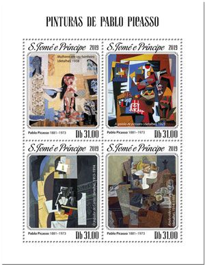 n° 6823/6826 - Timbre SAINT-THOMAS ET PRINCE Poste