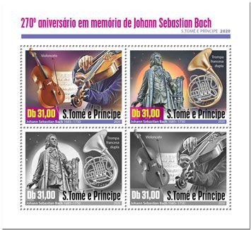 n° 7116/7119  - Timbre SAINT-THOMAS ET PRINCE Poste