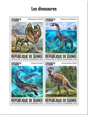 n° 10143/10146 - Timbre GUINEE Poste