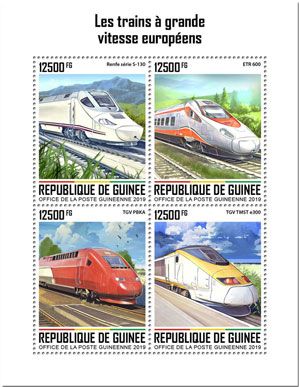 n° 10167/10170 - Timbre GUINEE Poste